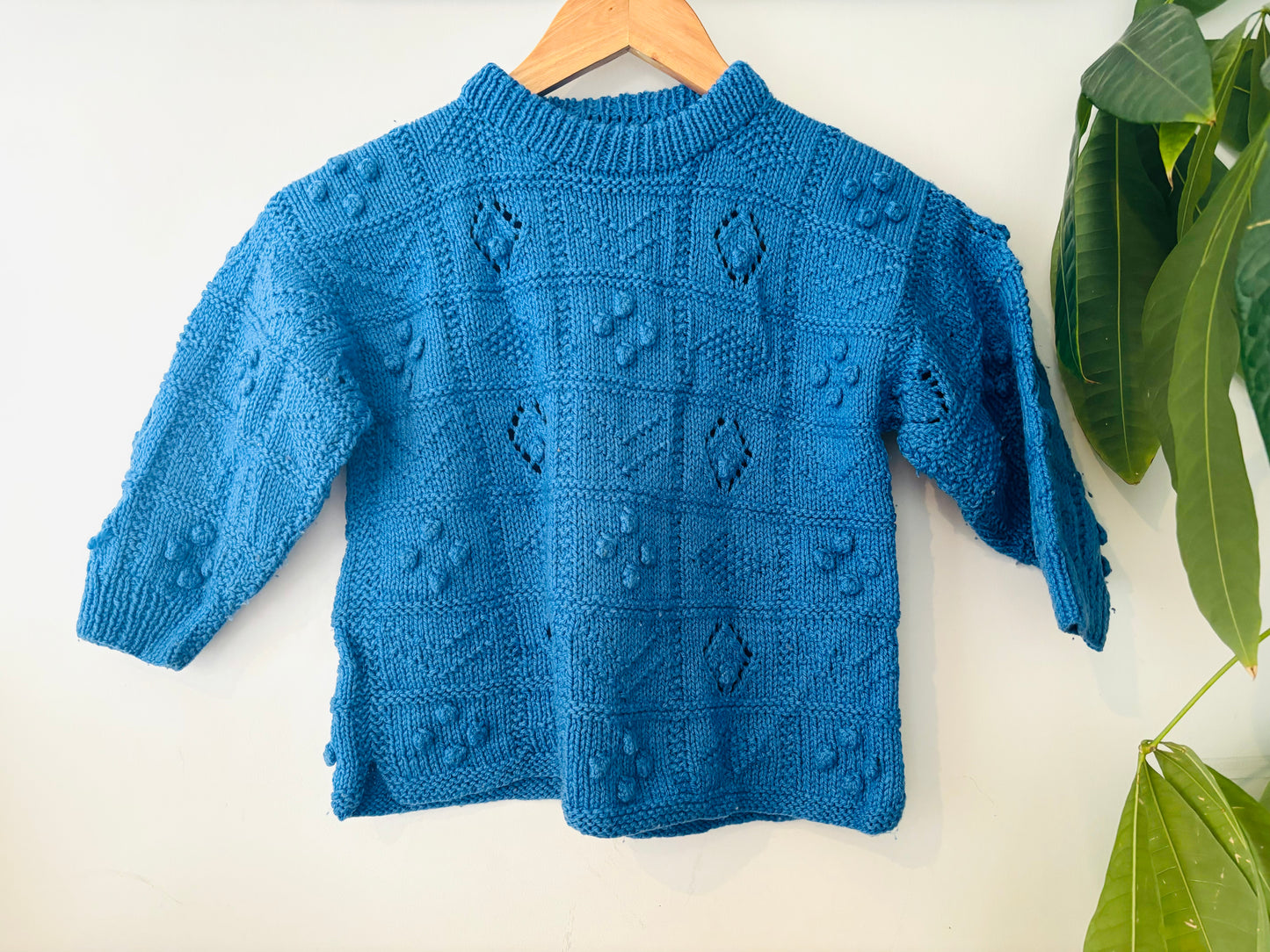 The Blue Bobble Jumper (Size 3)