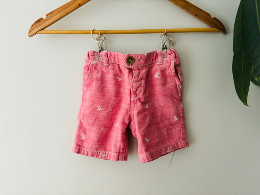 The Salmon Birdie Shorts (Size 18m)