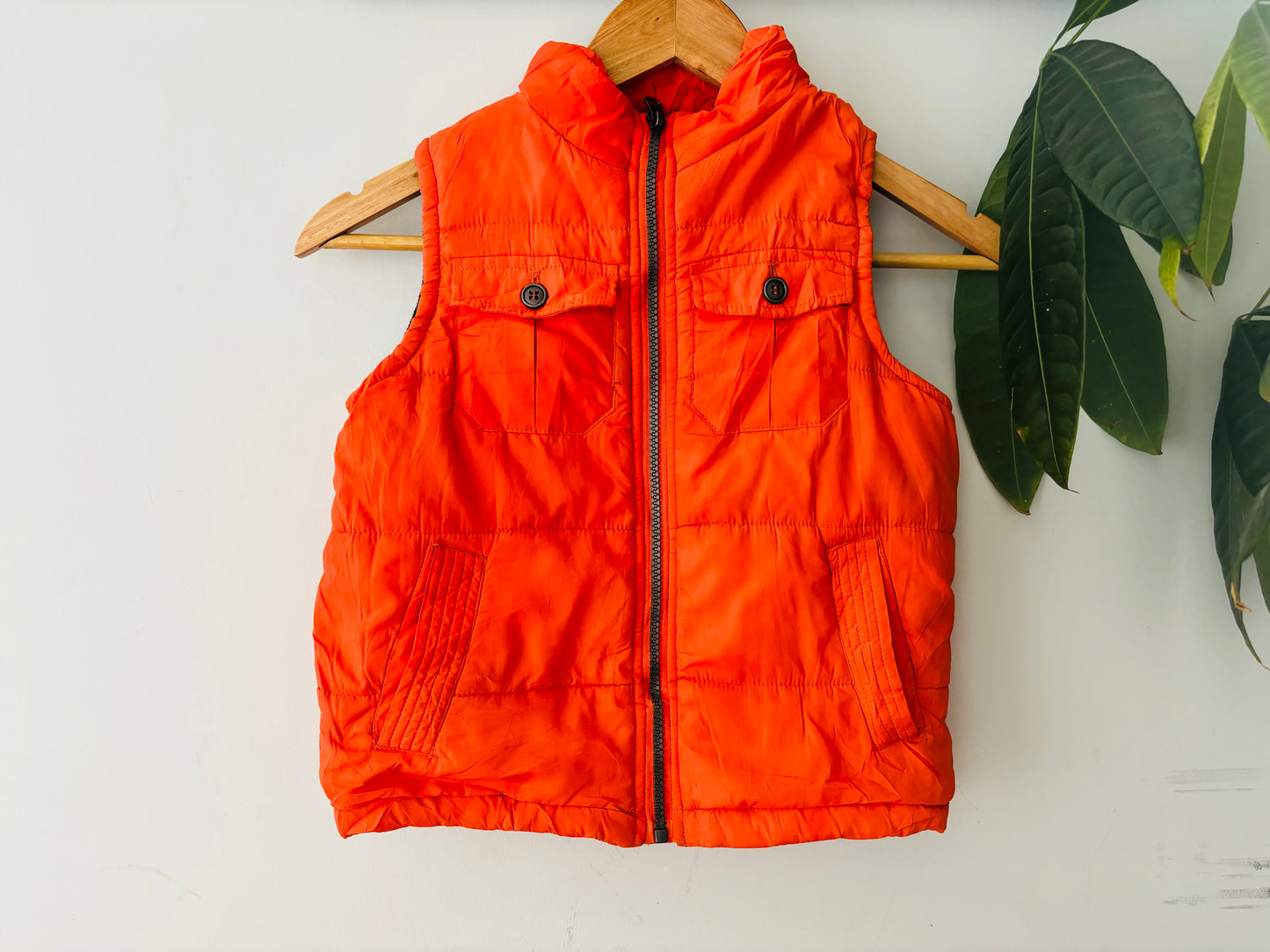 The Orange Oshkosh Vest (Size 6)