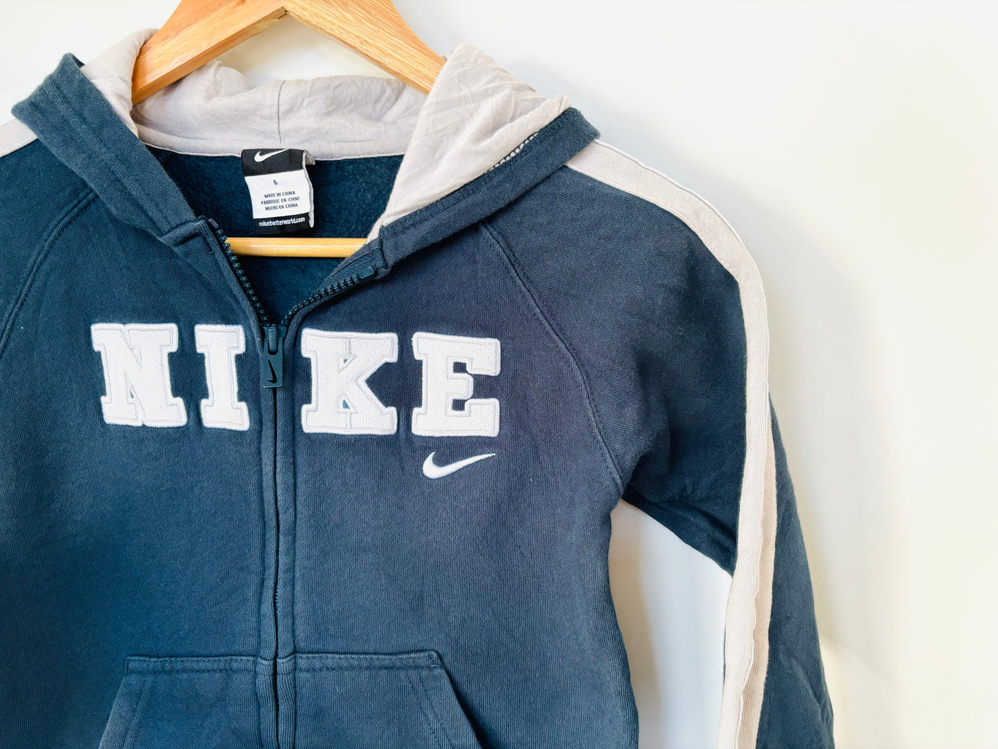 The Nike Zip Hoodie (Size 6)