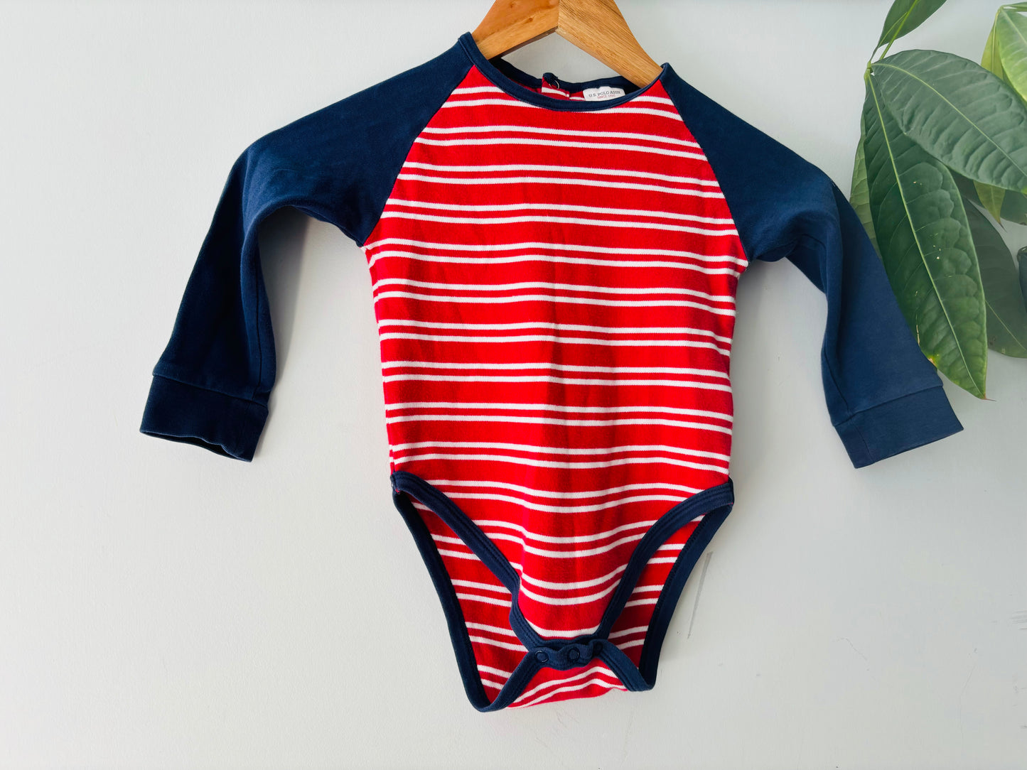 The US Polo Romper (Size 18m)