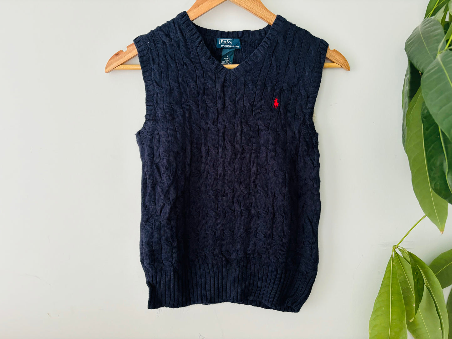 The Ralph Lauren Vest (Size 7)