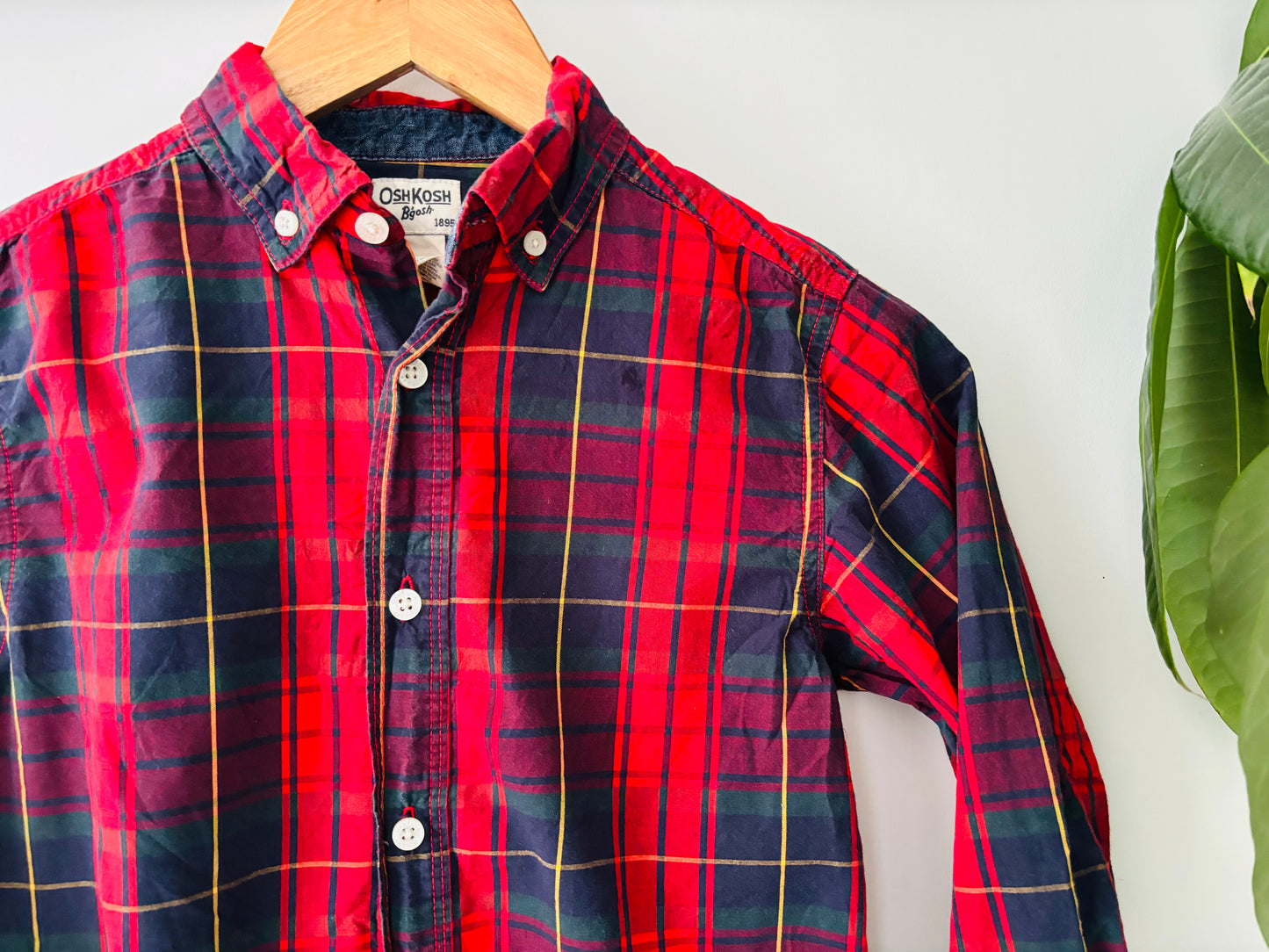 The Oshkosh Plaid Shirt (Size 8)