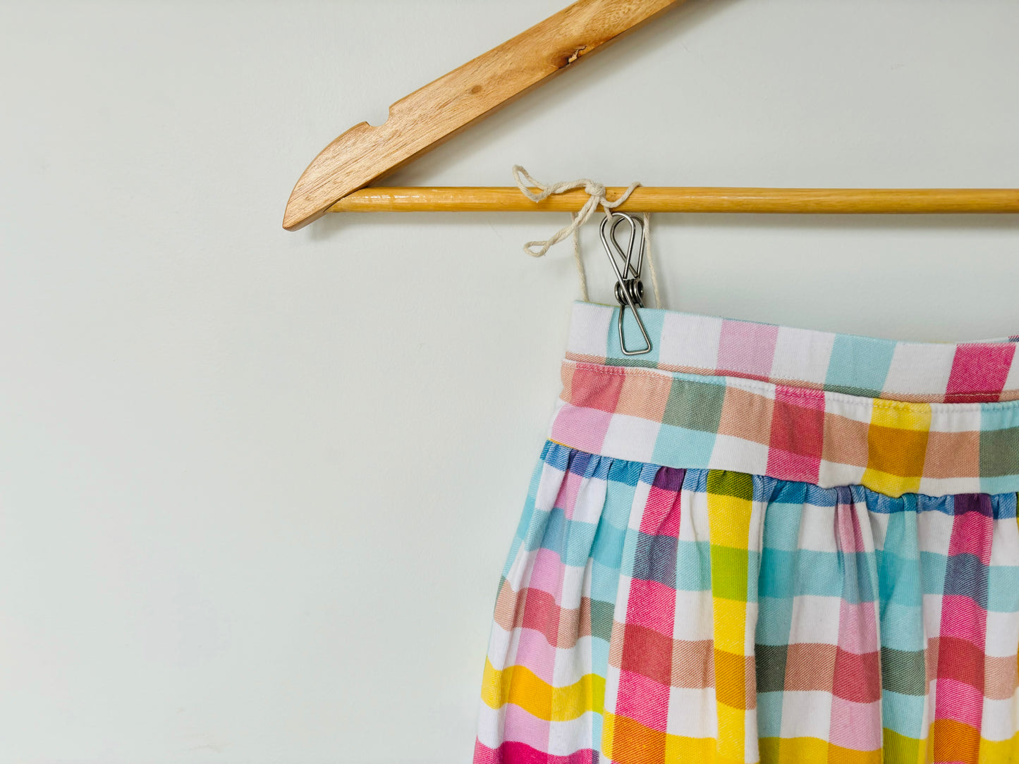 The Gingham Skirt (Size 6)