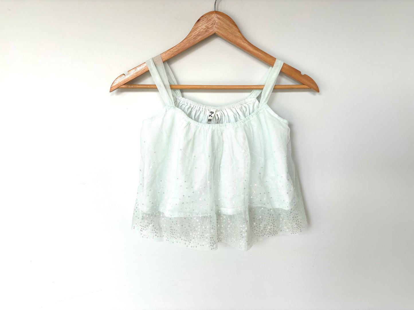 The Sparkle and Twirl Top (Size 7)