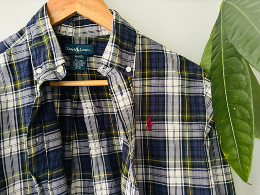 The Ralph Lauren Check Shirt (Size 10)