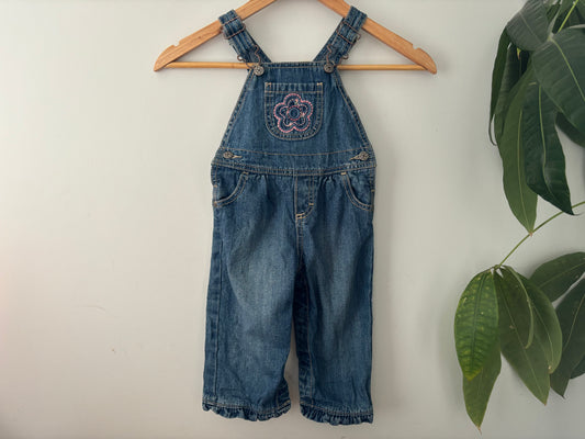 The Flower Oshkosh Overalls (Size 1)