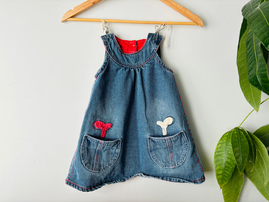 The Denim Pocket Dress (Size 2)