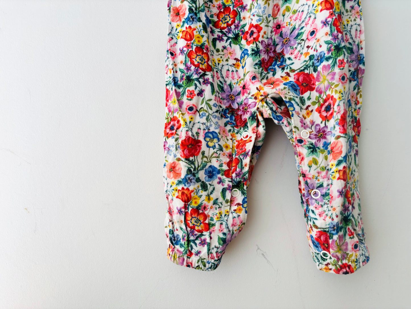 The Floral Romper (Size 6m)