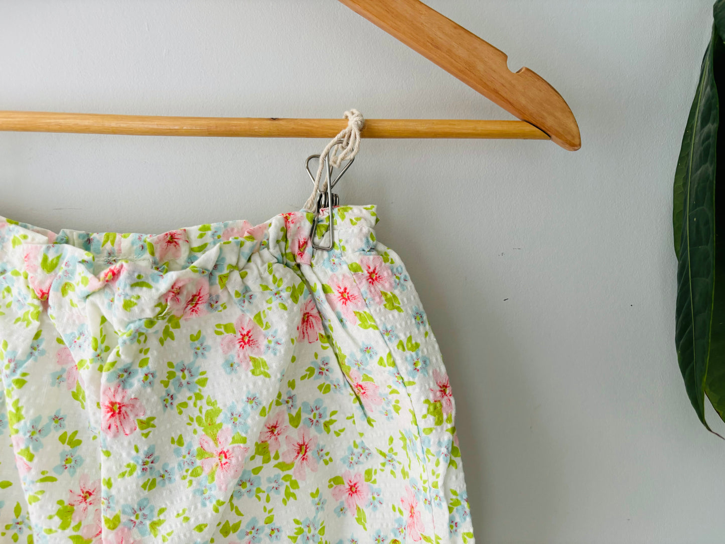 The Floral Puff Shorts (Size 5)