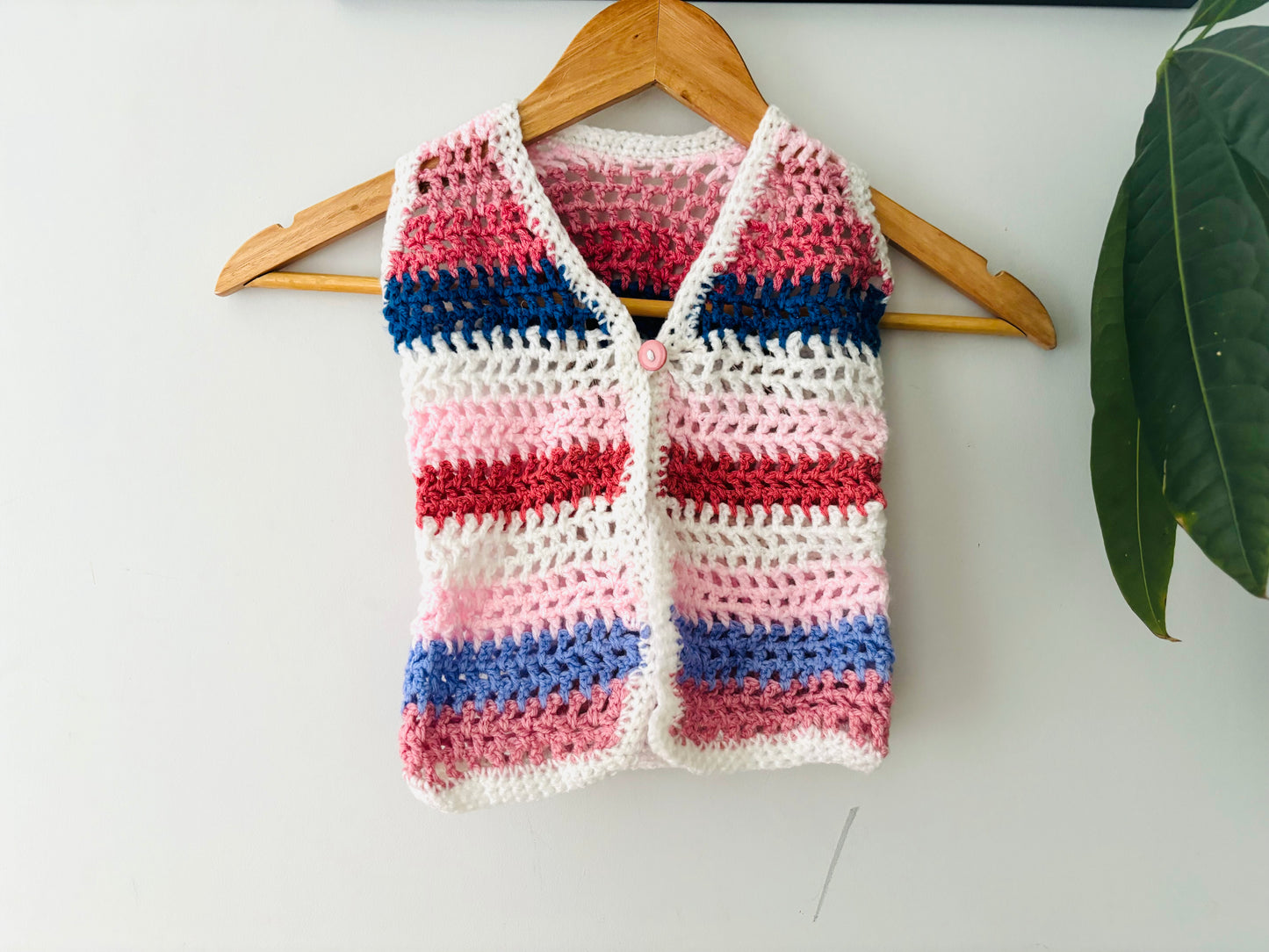 The Crochet Vest (Size 2)