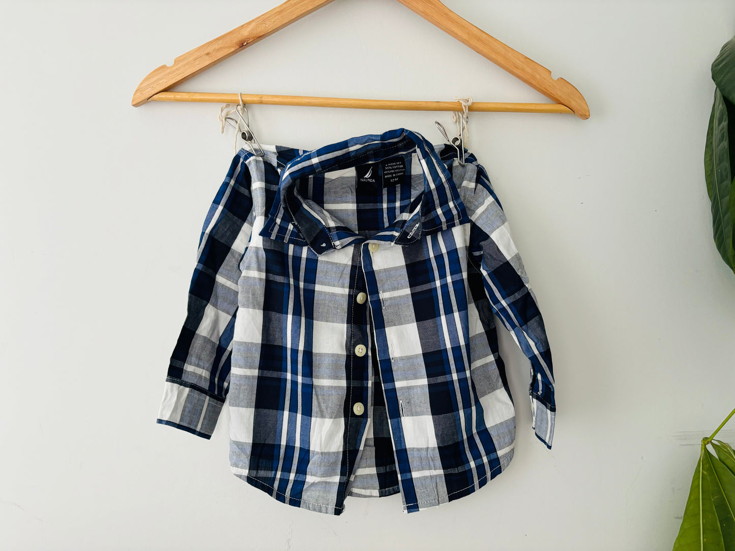 The Nautica Plaid Shirt (Size 1)