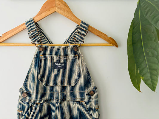 The Pinstripe Oshkosh Overall (Size 2)