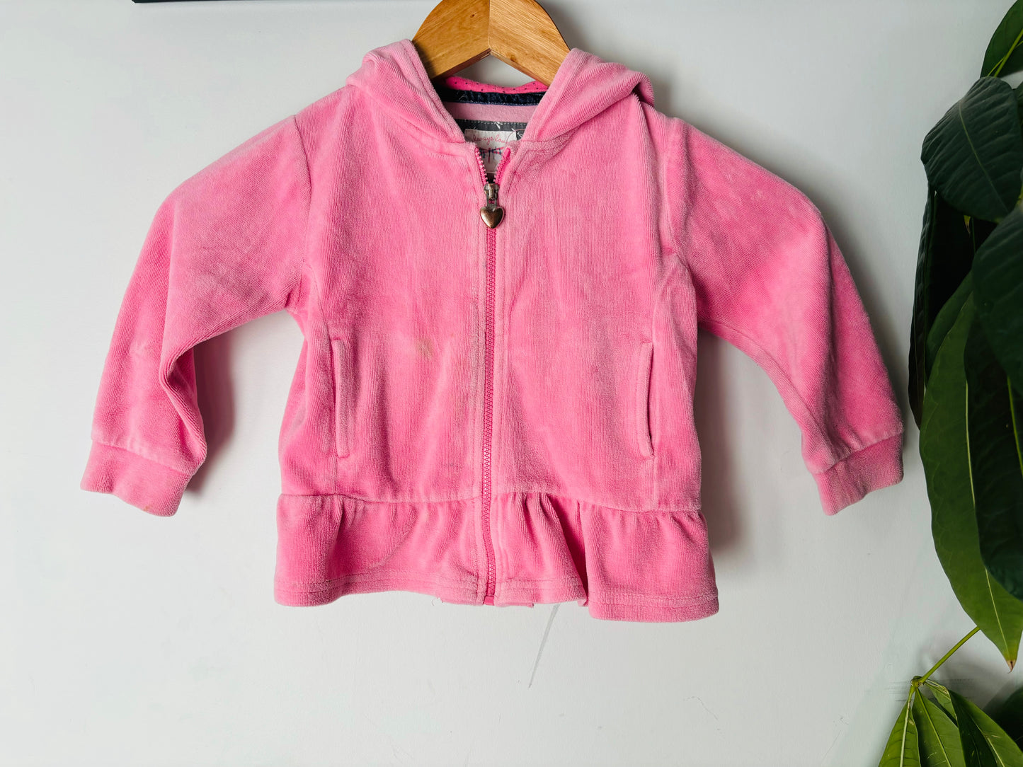 The Pink Velvet Jumper (Size 1)