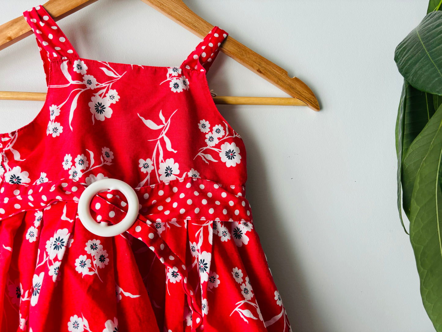 The Red Retro Dress (Size 4)