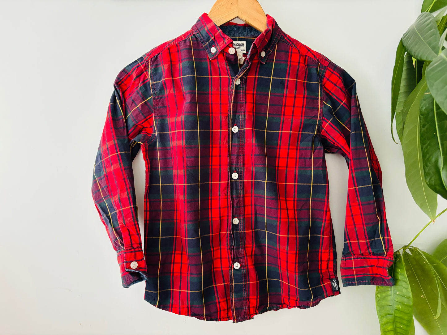 The Oshkosh Plaid Shirt (Size 8)